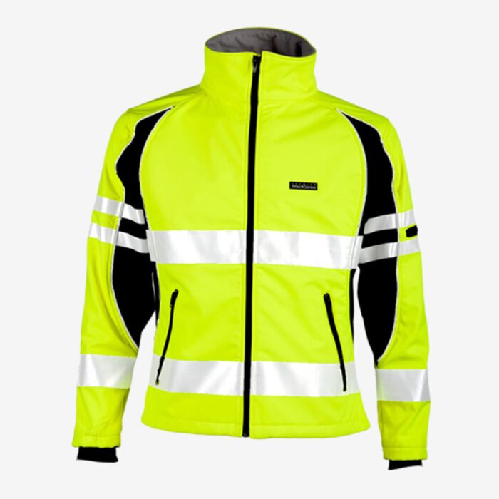 Kishigo Women's Premium Black Series® Soft Shell Jacket JS144 Women's Premium Black Series® Soft Shell Jacket Thumbnail