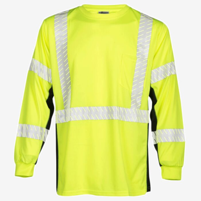 Kishigo Unisex Premium Black Series® Long Sleeve T-Shirt 9134-9135 Unisex Premium Black Series® Long Sleeve T-Shirt Thumbnail