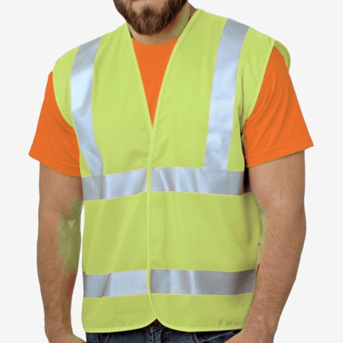 Bayside Unisex USA-Made Economy Class 2 ANSI Vest 3789 Unisex USA-Made Economy Class 2 ANSI Vest Thumbnail