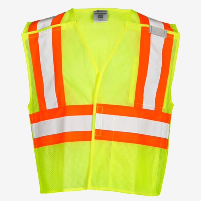Kishigo Unisex Contrasting Mesh Breakaway Vest 1174-1176 Unisex Contrasting Mesh Breakaway Vest Thumbnail