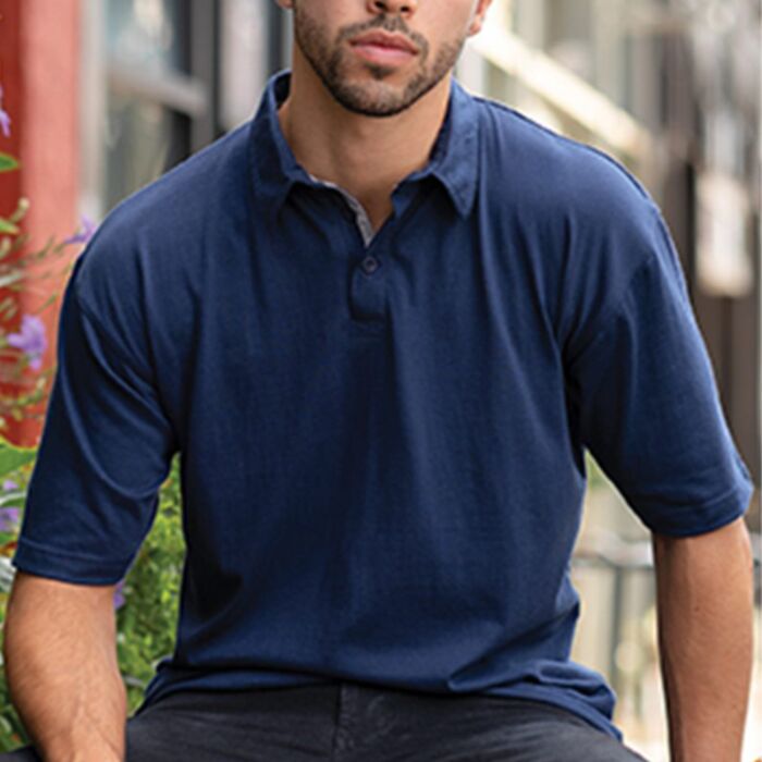 Burnside Men's Fader Play Polo 0800 Men's Fader Play Polo Thumbnail