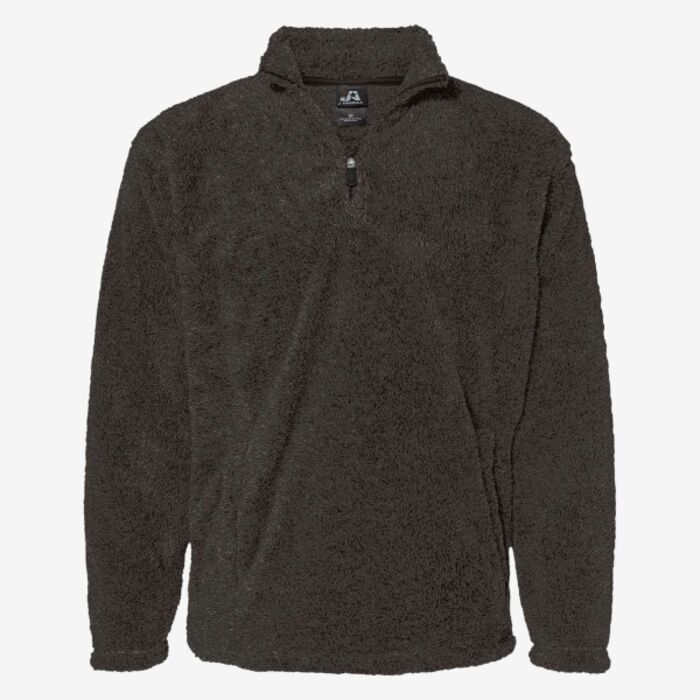 J. America Unisex Boundary Shag Frosty Sherpa Quarter-Zip Pullover 8464 Unisex Boundary Shag Frosty Sherpa Quarter-Zip Pullover Thumbnail