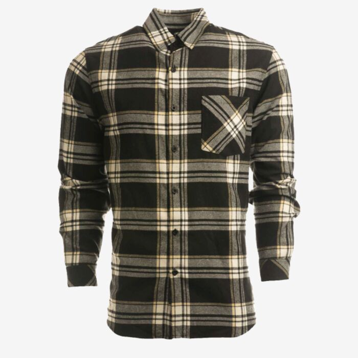 Burnside Men's Open Pocket Flannel Shirt 8212 Men's Open Pocket Flannel Shirt Thumbnail