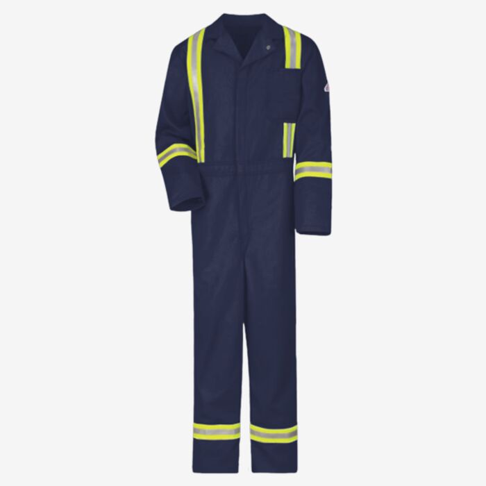 Bulwark Men's Classic Coverall with Reflective Trim - EXCEL FR CECT Men's Classic Coverall with Reflective Trim - EXCEL FR Thumbnail