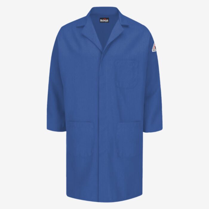 Bulwark Men's Concealed Snap Front Lab Coat - Nomex® IIIA - 6 oz. KNL6 Men's Concealed Snap Front Lab Coat - Nomex® IIIA - 6 oz. Thumbnail