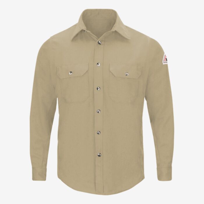 Bulwark Men's Tall Dress Uniform Shirt SMU4T Men's Tall Dress Uniform Shirt Thumbnail