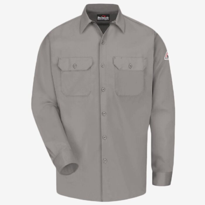 Bulwark Men's Tall Work Shirt - EXCEL FR® ComforTouch SLW2T Men's Tall Work Shirt - EXCEL FR® ComforTouch Thumbnail