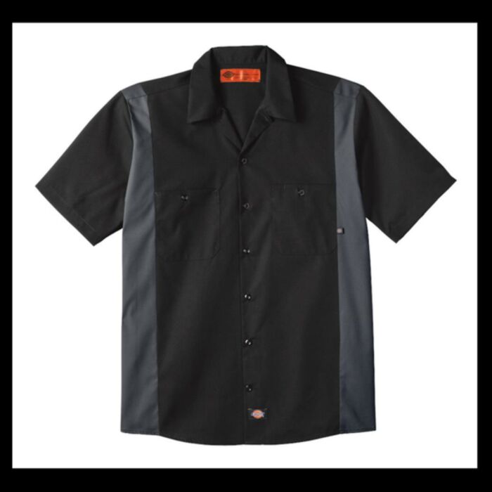 Dickies Men's Tall Industrial Colorblocked Short Sleeve Shirt LS524T Men's Tall Industrial Colorblocked Short Sleeve Shirt Thumbnail