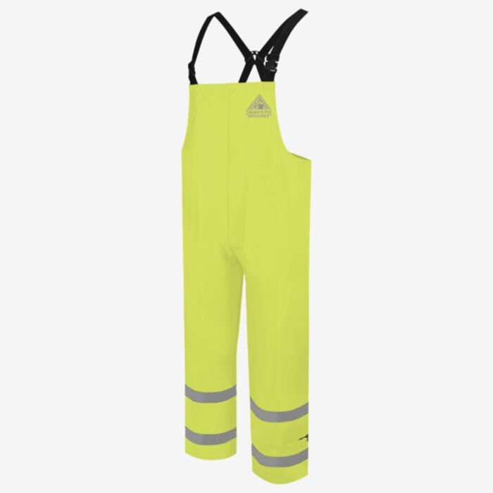 Bulwark Men's Hi-Visibility Flame-Resitant Rain Bib Overall - 13 oz. BXN6 Men's Hi-Visibility Flame-Resitant Rain Bib Overall - 13 oz. Thumbnail