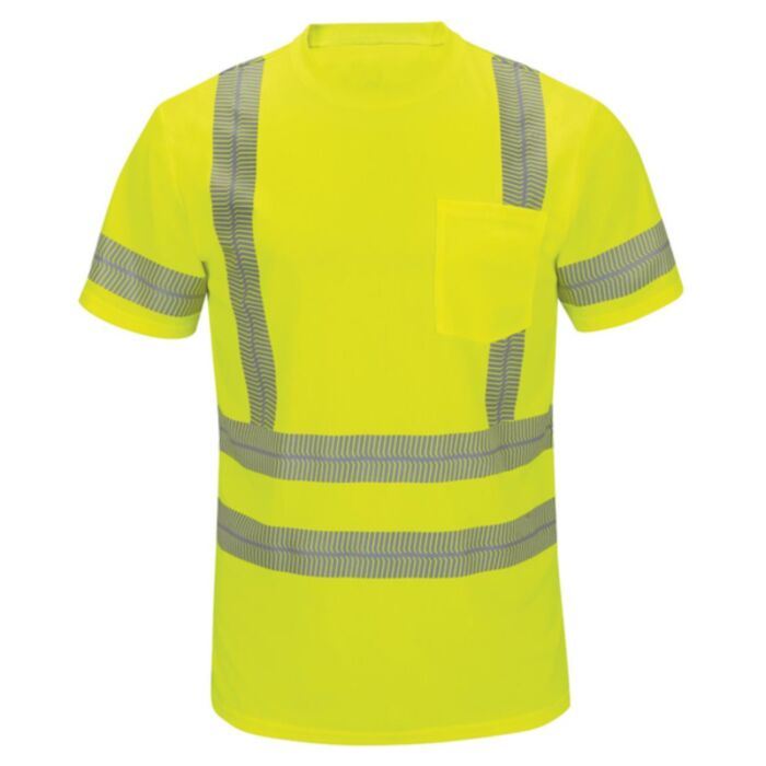 Red Kap Men's Tall High Visibility Short Sleeve T-Shirt SVY4T Men's Tall High Visibility Short Sleeve T-Shirt Thumbnail