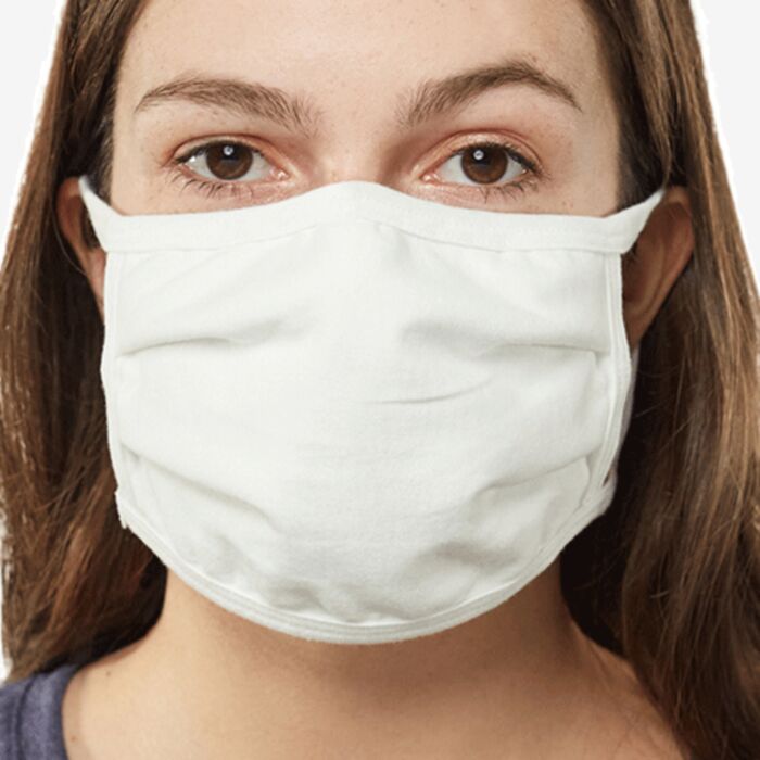 Hanes 3-Ply Cotton Face Mask MASKBB 3-Ply Cotton Face Mask Thumbnail