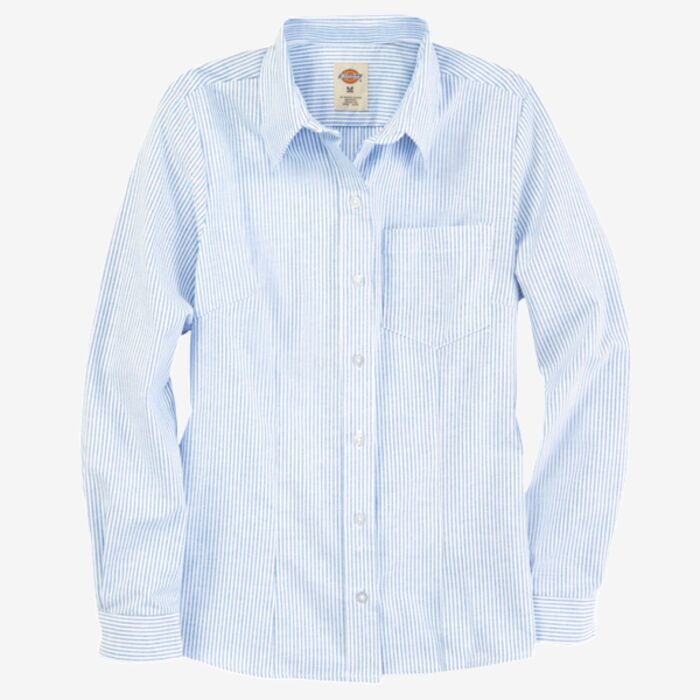 Dickies Women's Oxford Long Sleeve Shirt L254 Women's Oxford Long Sleeve Shirt Thumbnail