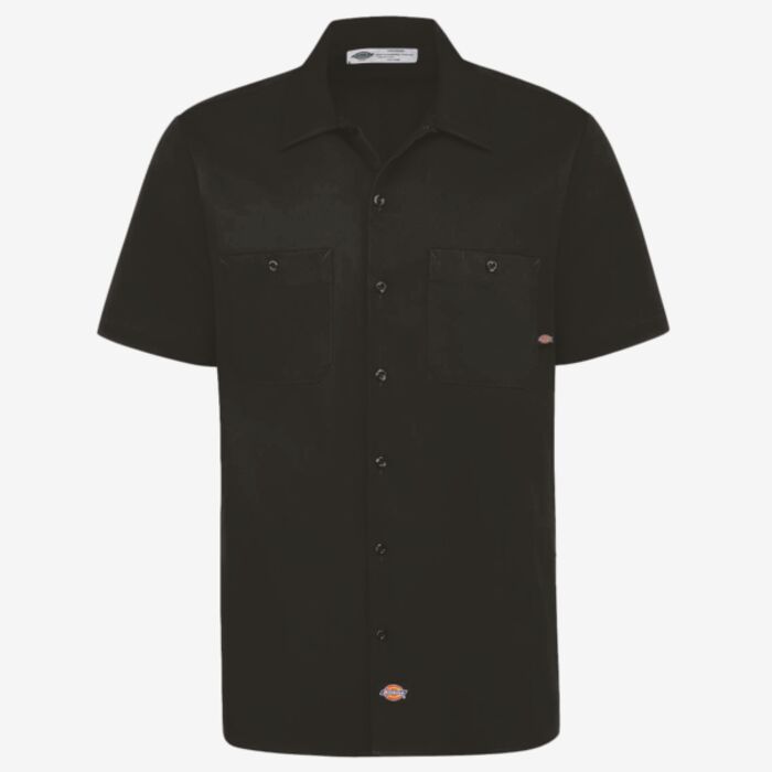 Dickies Men's Industrial Short Sleeve Cotton Work Shirt S307 Men's Industrial Short Sleeve Cotton Work Shirt Thumbnail