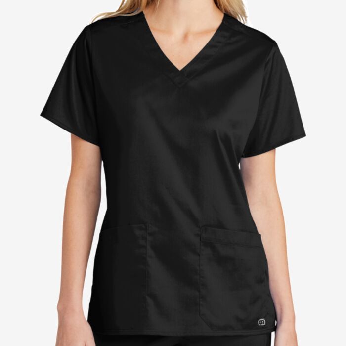 Wink Women's WorkFlex V Neck Top WW4560 Women's WorkFlex V Neck Top Thumbnail
