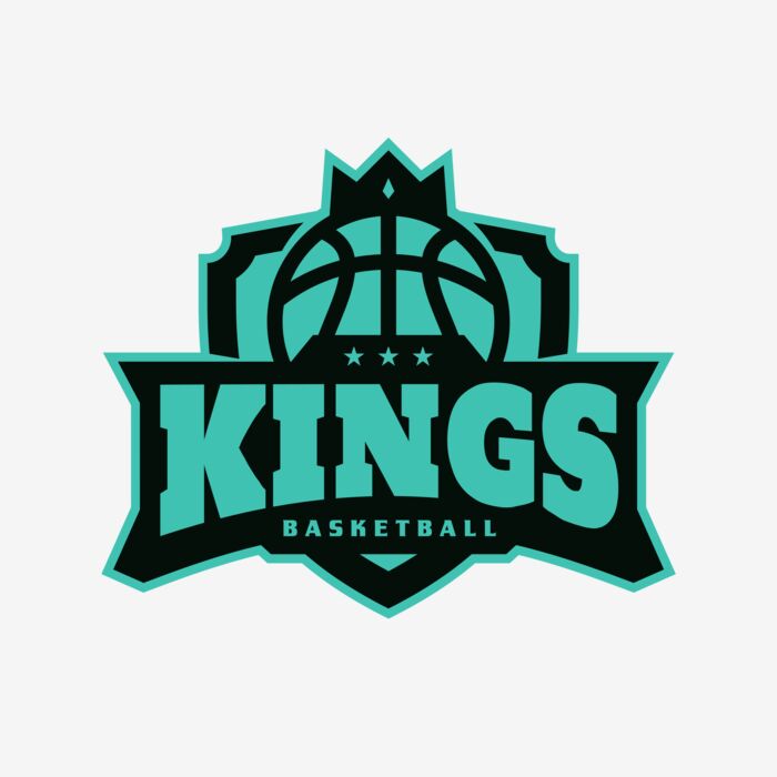 Kings Basketball Logo Template Thumbnail