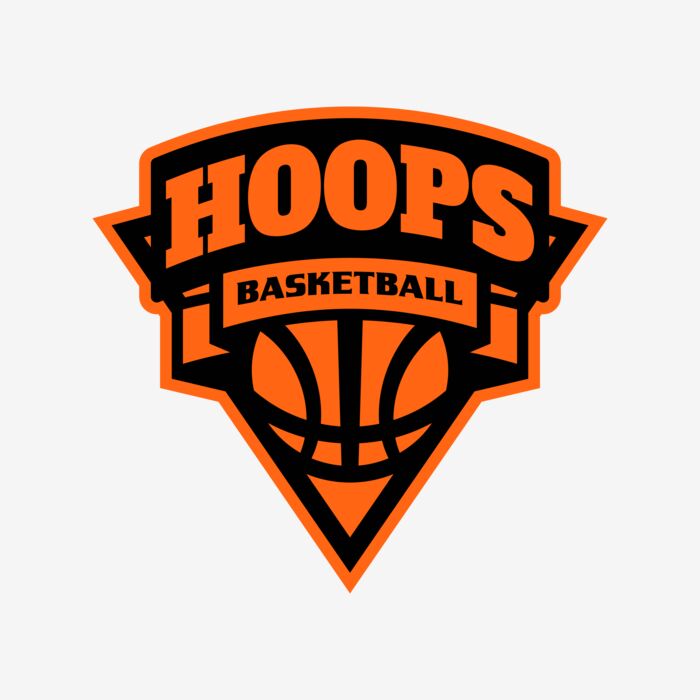 Hoops Basketball logo template 02 Thumbnail