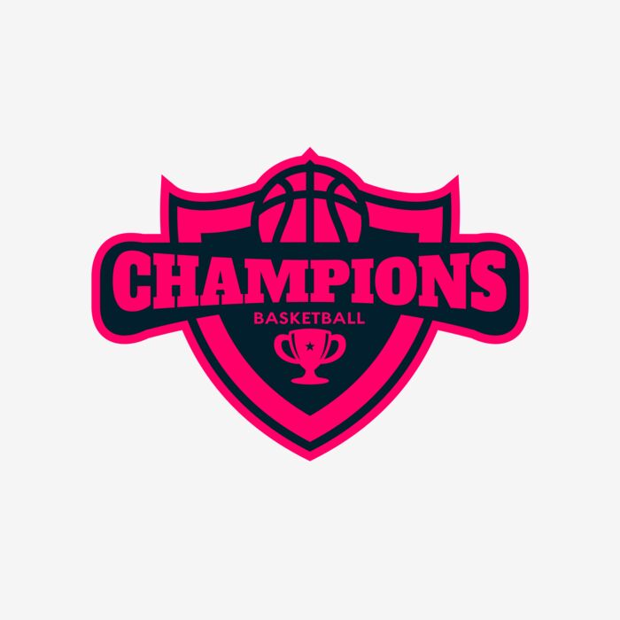 Champions Basketball League logo template Thumbnail