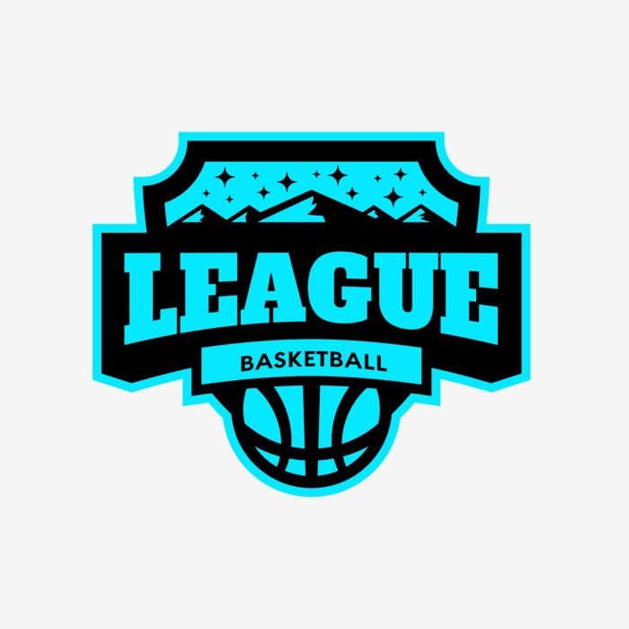 League Basketball logo template Thumbnail