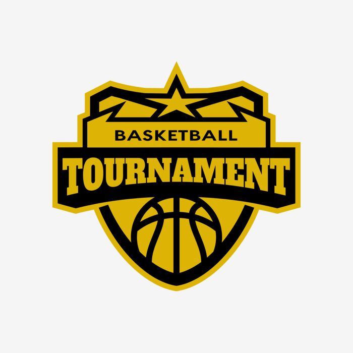 Tournament Basketball logo template 02 Thumbnail