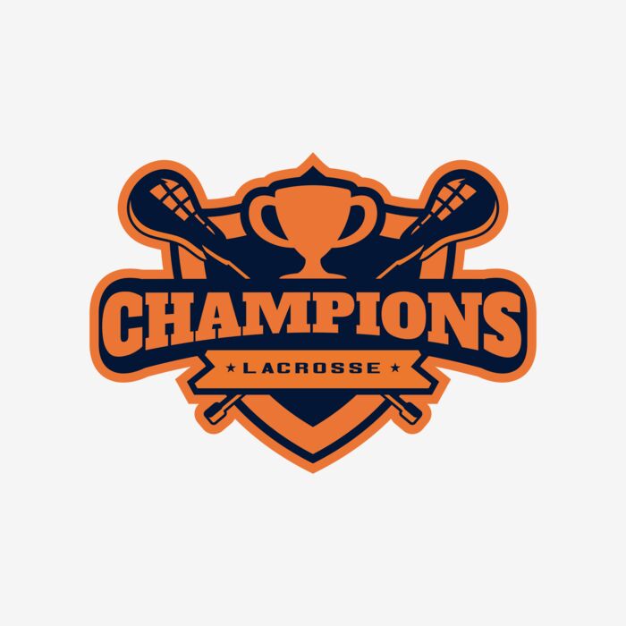 Champions Lacrosse Logo Template Thumbnail