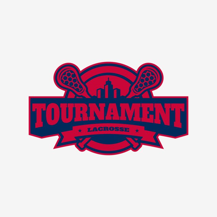 Tournament Lacrosse Logo Template Thumbnail