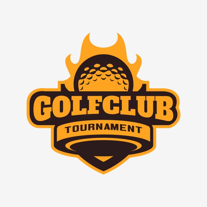 Golf Club Tournament logo template 04 Thumbnail
