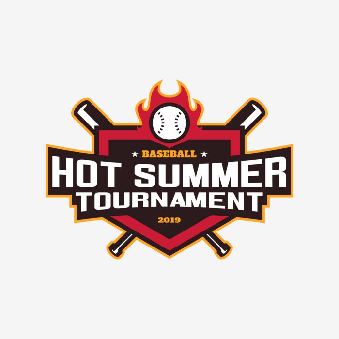 Hot Summer Tournament Baseball logo 01 Thumbnail
