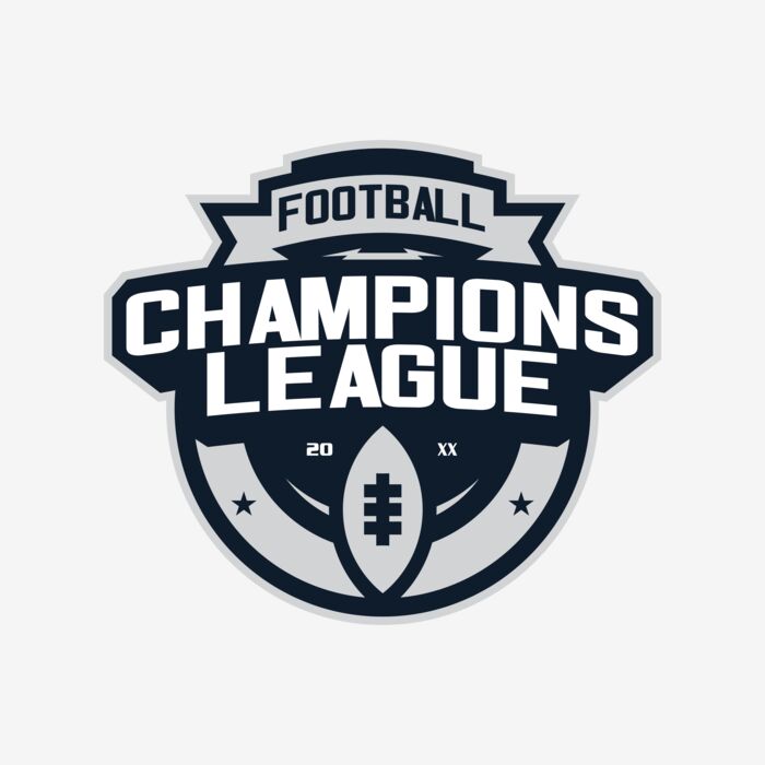 Champions League Football logo template Thumbnail