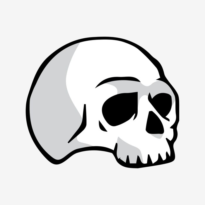 Elements Skull logo template 03 Thumbnail