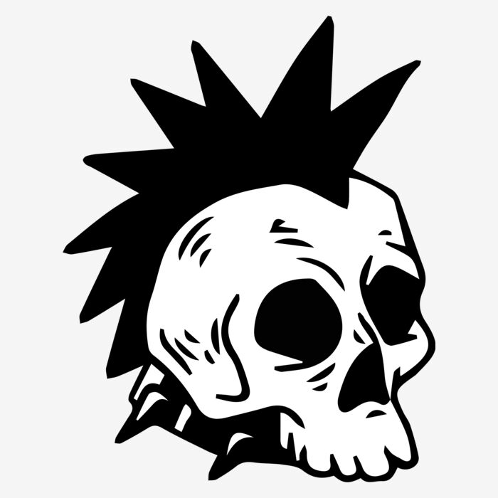 Elements Skulls logo template 13 Thumbnail