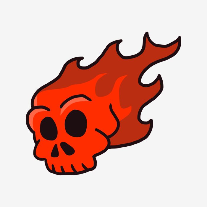 Elements Skulls logo template96 Thumbnail