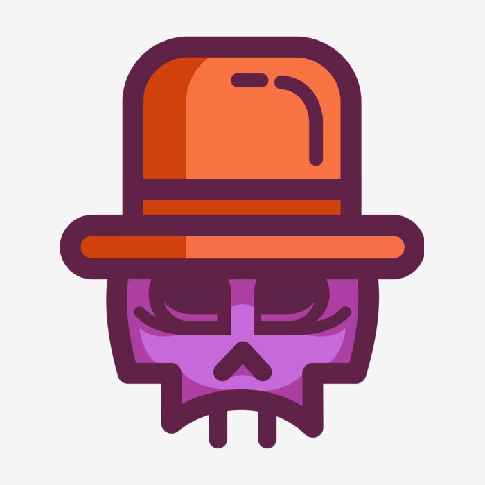 Elements Skulls logo template 140 Thumbnail