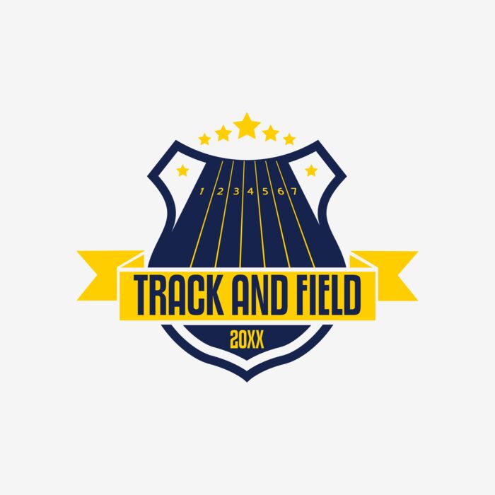 Track & Field Team Logo 06 Thumbnail