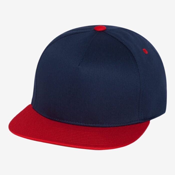 YP Classics Five-Panel Cotton Twill Snapback Cap 6007 Five-Panel Cotton Twill Snapback Cap Thumbnail