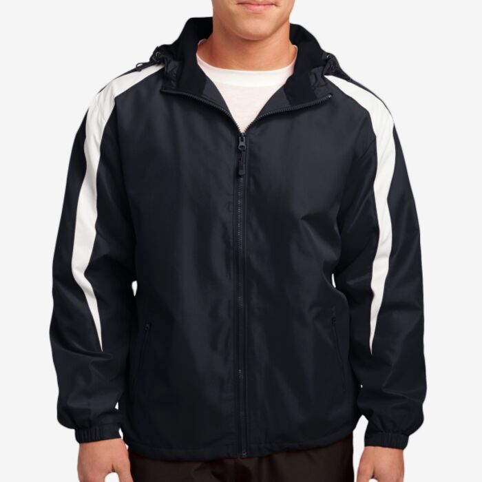 Sport Tek Fleece Lined Colorblock Jacket JST81 Fleece Lined Colorblock Jacket Thumbnail
