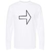 Gold Soft Touch Long Sleeve T-Shirt Thumbnail