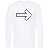 Gold Soft Touch Long Sleeve T-Shirt Thumbnail