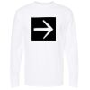 Gold Soft Touch Long Sleeve T-Shirt Thumbnail