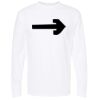 Gold Soft Touch Long Sleeve T-Shirt Thumbnail