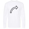 Gold Soft Touch Long Sleeve T-Shirt Thumbnail