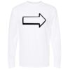 Gold Soft Touch Long Sleeve T-Shirt Thumbnail