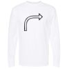 Gold Soft Touch Long Sleeve T-Shirt Thumbnail