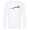 Gold Soft Touch Long Sleeve T-Shirt Thumbnail