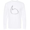 Gold Soft Touch Long Sleeve T-Shirt Thumbnail