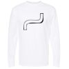 Gold Soft Touch Long Sleeve T-Shirt Thumbnail