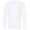 Gold Soft Touch Long Sleeve T-Shirt Thumbnail