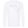 Gold Soft Touch Long Sleeve T-Shirt Thumbnail