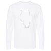 Gold Soft Touch Long Sleeve T-Shirt Thumbnail