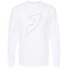 Gold Soft Touch Long Sleeve T-Shirt Thumbnail