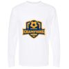 Gold Soft Touch Long Sleeve T-Shirt Thumbnail